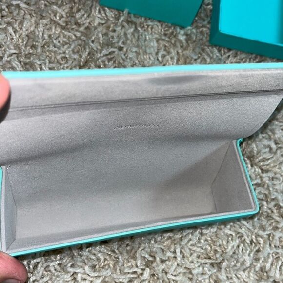Tiffany & Co. Eyeglass Sunglass Case With Box and Certificate - Picture 7 of 14